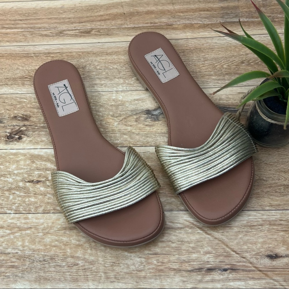 AGL Shelby Slide Sandal sz 7.5